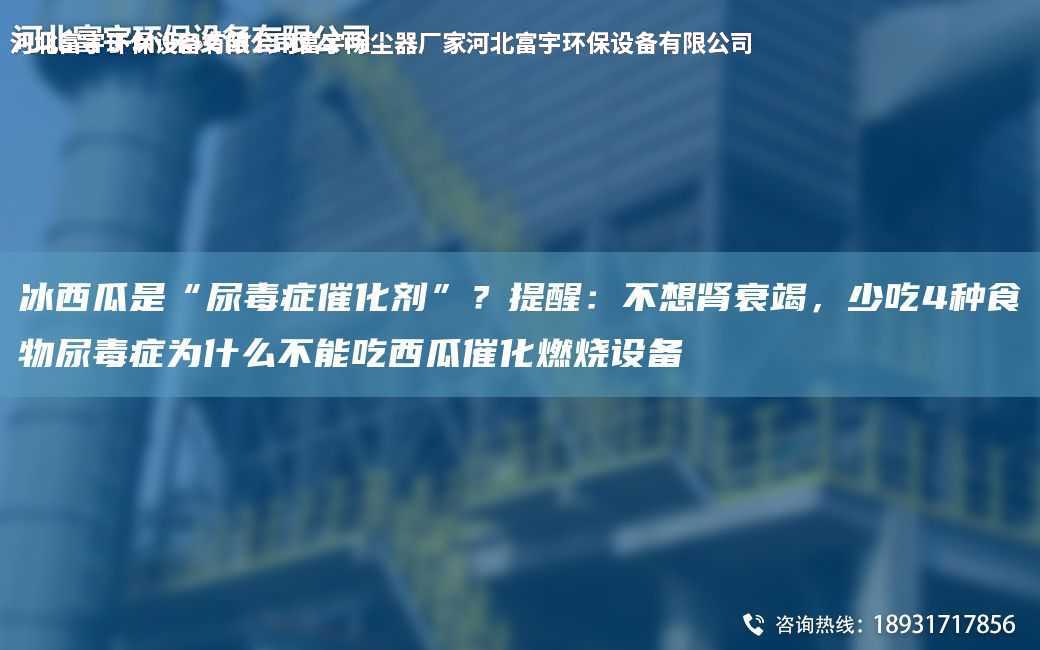 冰西瓜是“尿毒症催化剂”？提醒：不想肾衰竭，少吃4种食物尿毒症为什么不能吃西瓜催化燃烧设备
