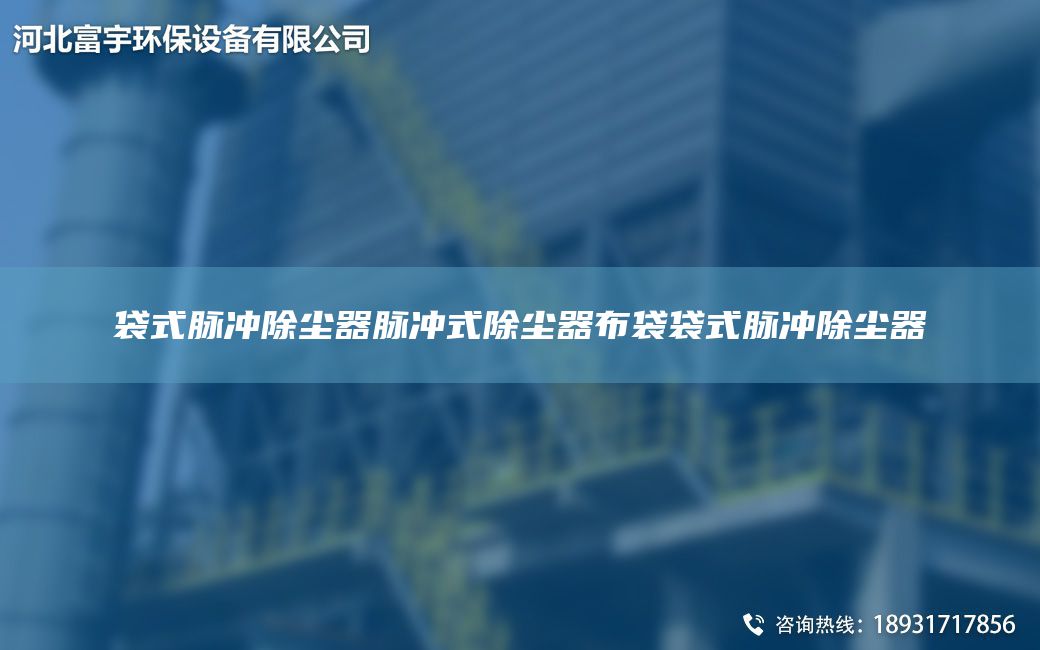 袋式脉冲除尘器脉冲式除尘器布袋袋式脉冲除尘器