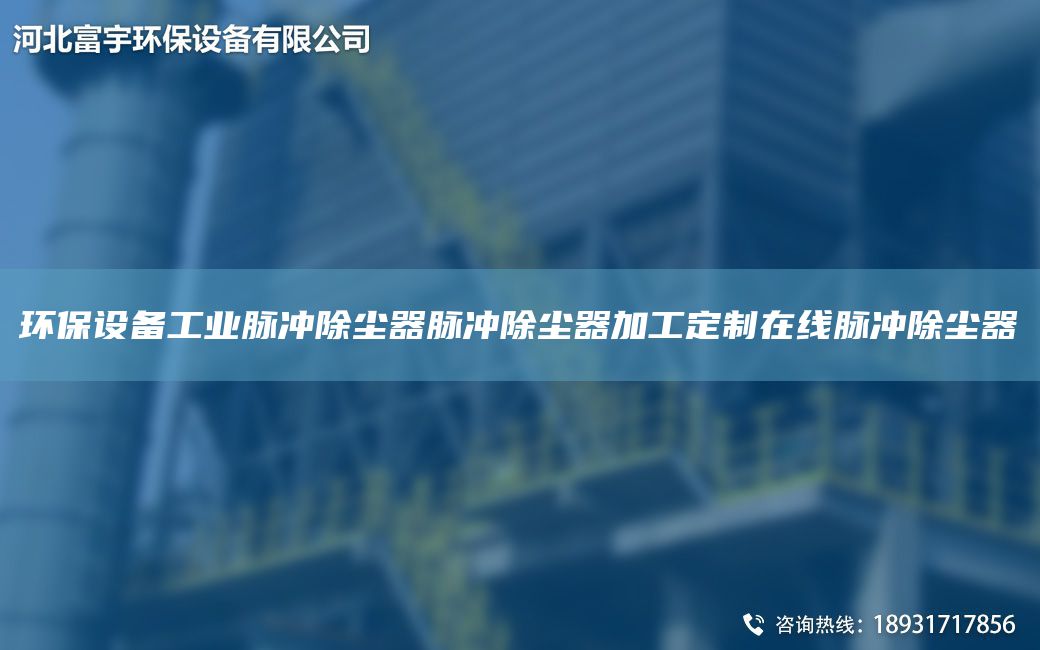 环保设备工业脉冲除尘器脉冲除尘器加工定制在线脉冲除尘器