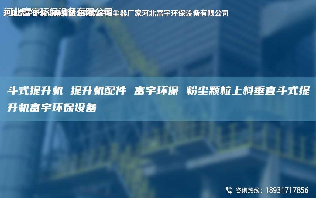 斗式提升机 提升机配件 富宇环保 粉尘颗粒上料垂直斗式提升机富宇环保设备