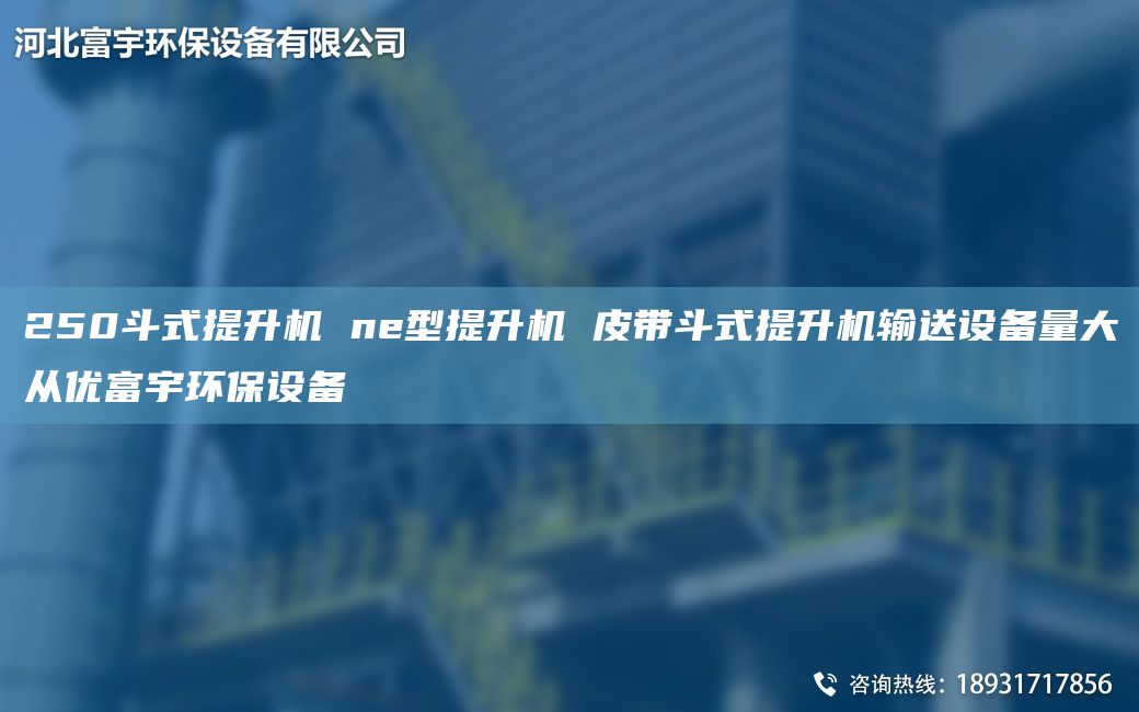 250斗式提升机 ne型提升机 皮带斗式提升机输送设备量大从优富宇环保设备