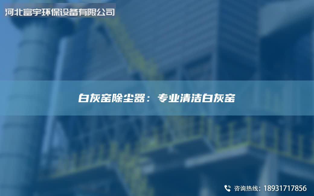 白灰窑除尘器：专业清洁白灰窑
