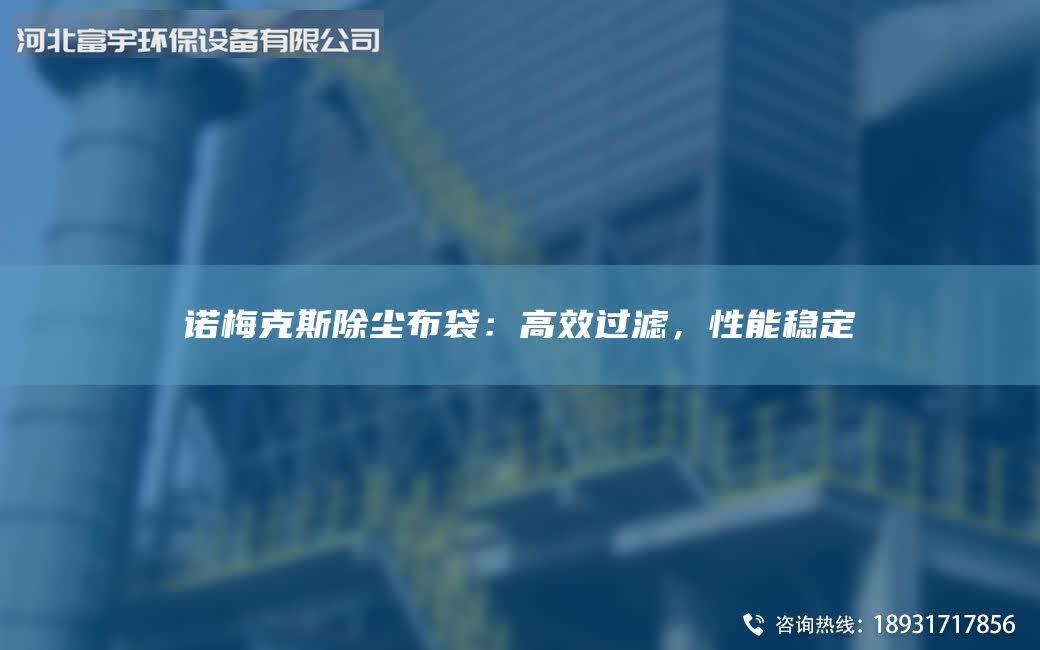 诺梅克斯除尘布袋：高效过滤，性能稳定