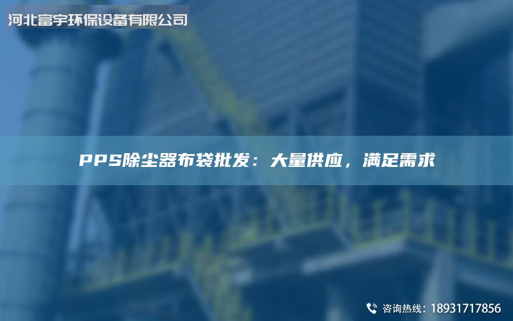 PPS除尘器布袋批发：大量供应，满足需求