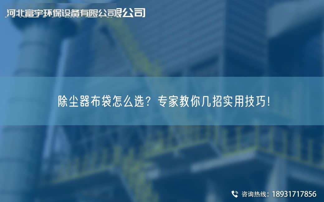 除尘器布袋怎么选？专家教你几招实用技巧！