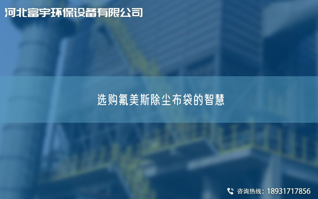 选购氟美斯除尘布袋的智慧
